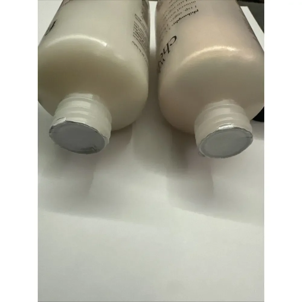 2X Philosophy Shampoo Shower Gel, Bubble White Cherry & Fresh Cream 6 Oz New